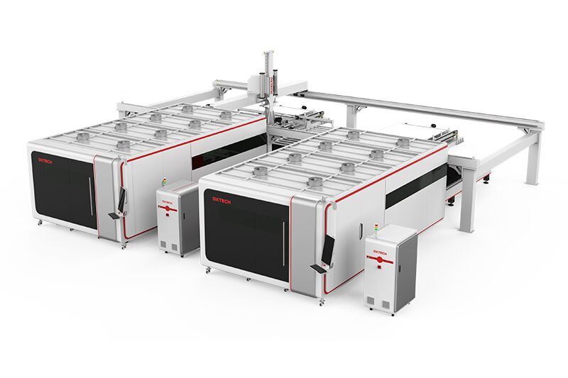 Loading Device For Two Laser Cutting Machine 3