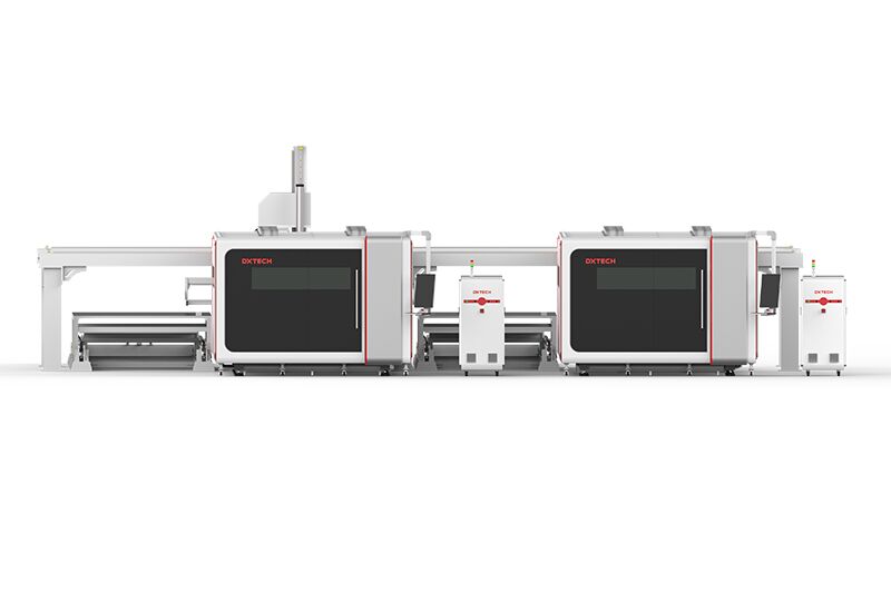 Loading Device For Two Laser Cutting Machine 6